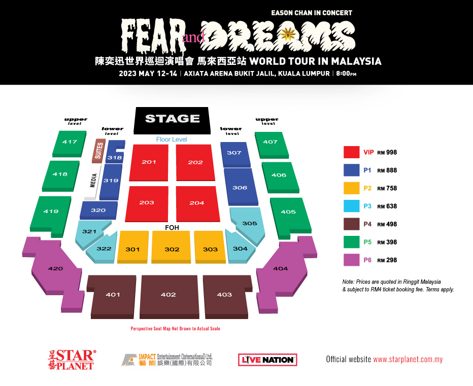 Star Bringing Cantopop Superstar Eason Chan New Tour “Fear And